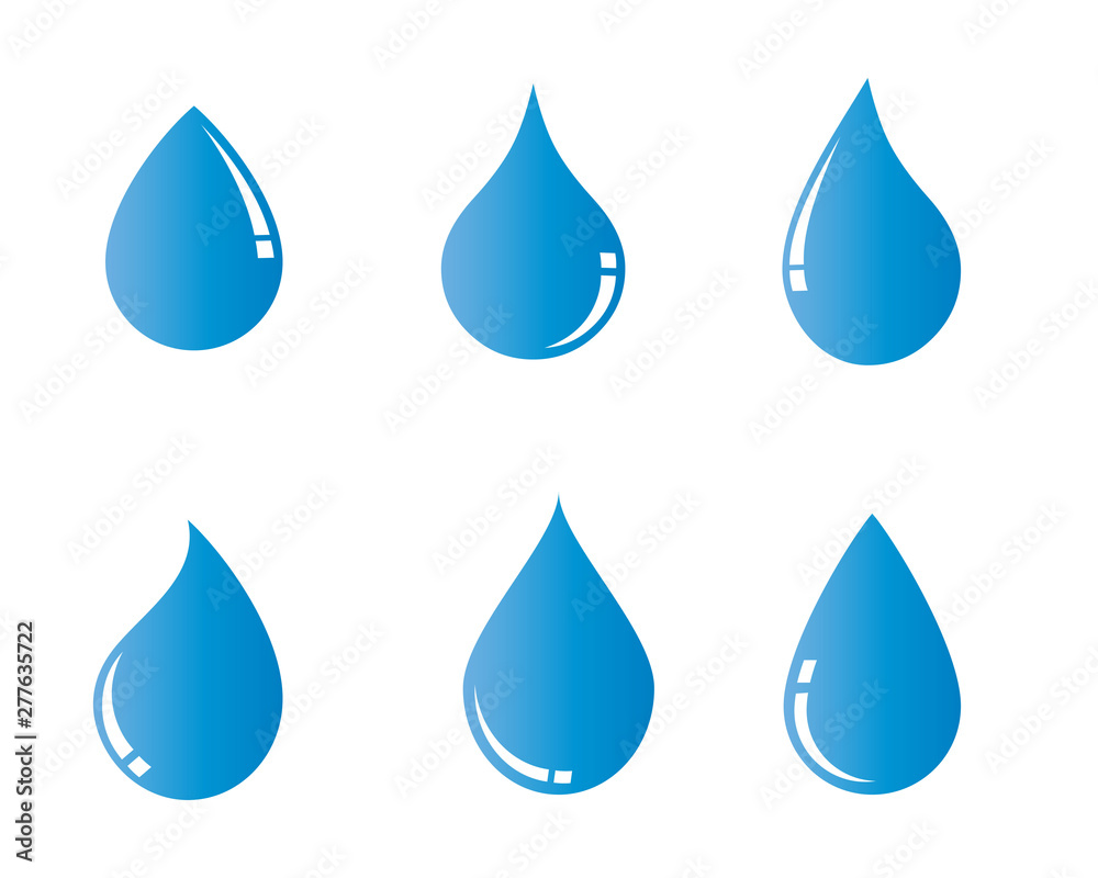 water drop Logo Template vector illustration water drop Logo Template vector illustration