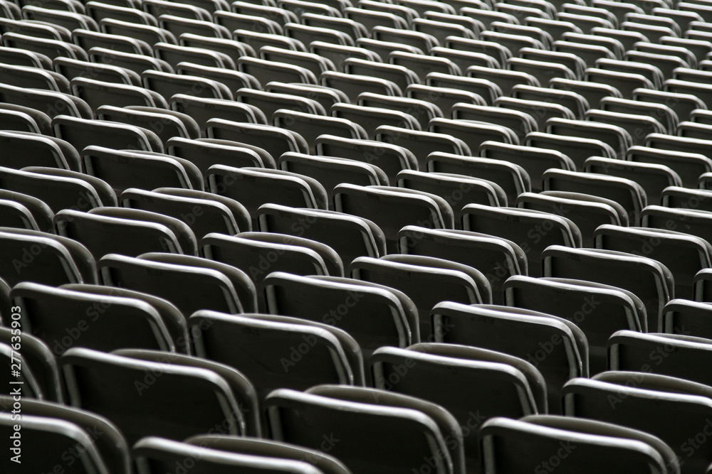 Sitzplätze im Fußballstadion Sitzplätze im Fußballstadion