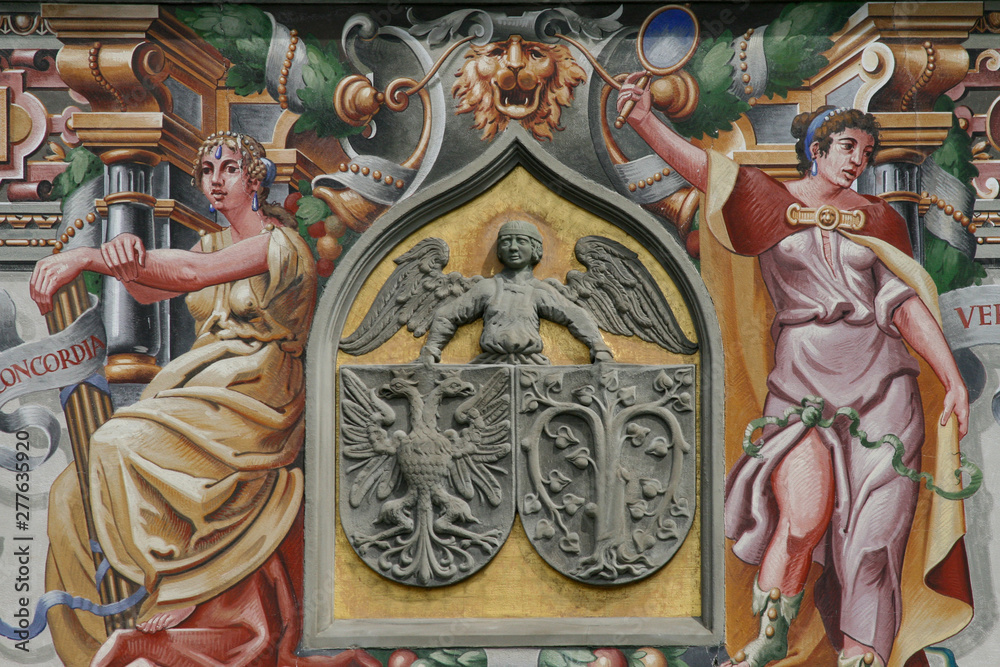 Lindau Mythologie Hauswand