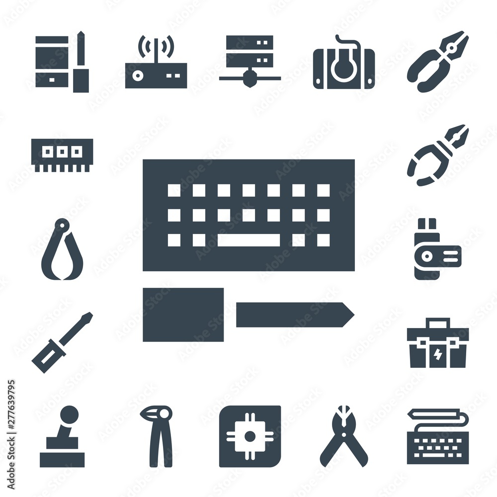 hardware icon set hardware icon set