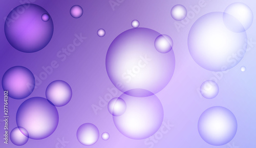 Geometric background with dynamic drop compositions. For cover page, landing page, banner. Pastel Gradient Color Vector illustration.