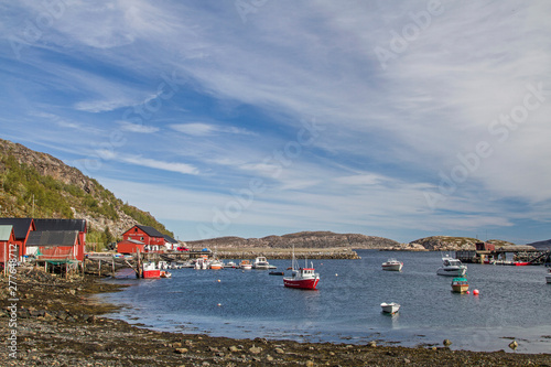 Hafen von Vingsand in Norwegen photo