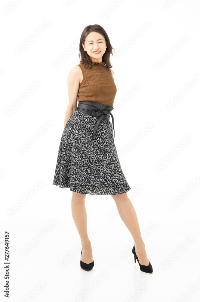Naklejka premium 20代女性