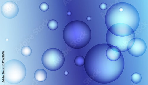 Pastel Colored illustration with blurred drops. For your design wallpapers presentation. Vector illustration.