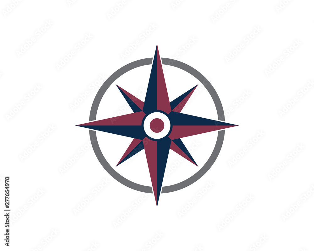 Vector - Compass signs and symbols logo Vector - Compass signs and symbols logo