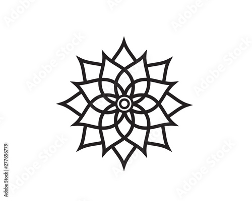 Mandala Ornament Vector Illustration