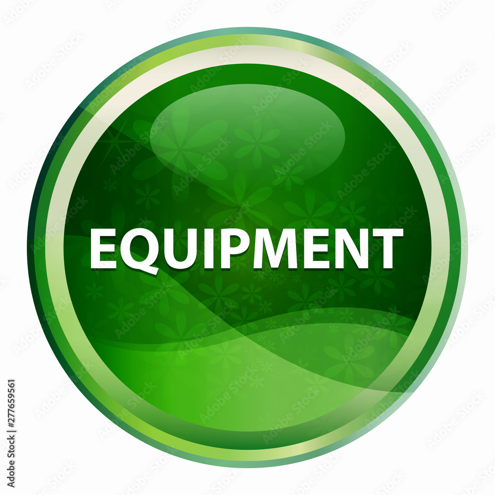 Equipment Natural Green Round Button Equipment Natural Green Round Button