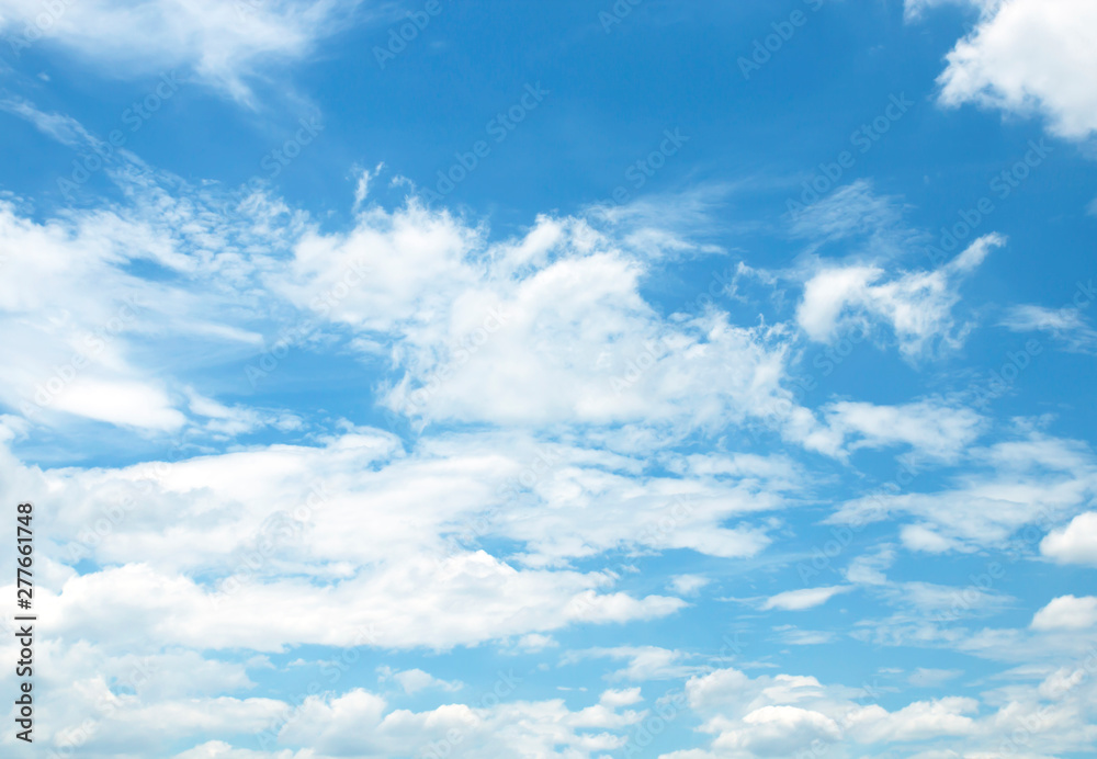 Air clouds in the blue sky Air clouds in the blue sky