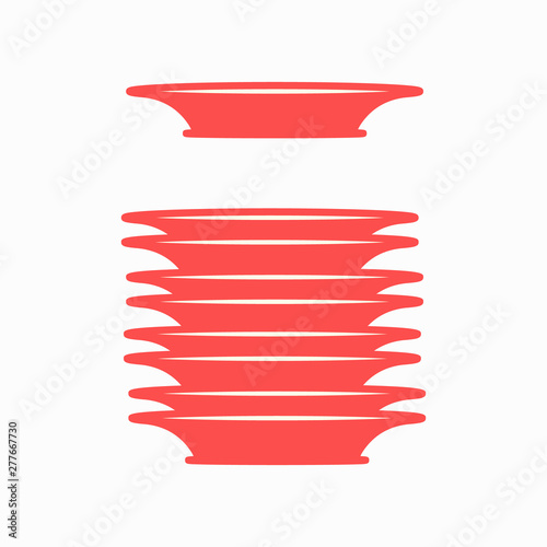 kitchenware icon. Flat isolated illustration for your web design.