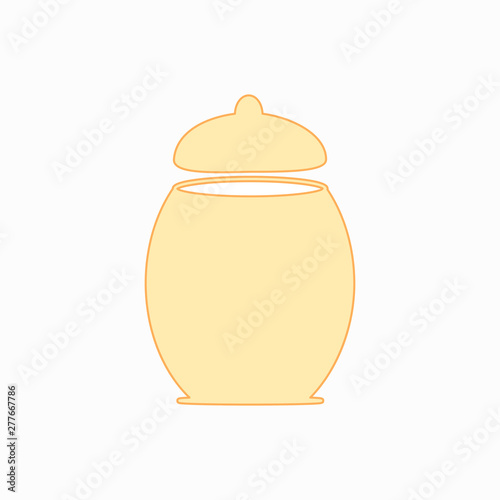 kitchenware icon. Flat isolated illustration for your web design.