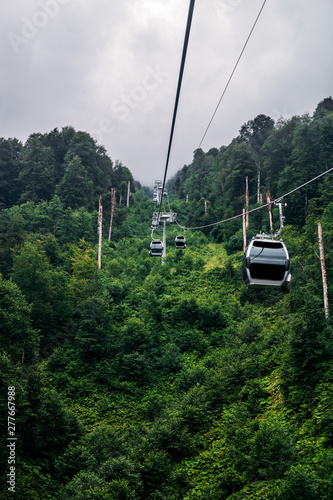 Sochi. Krasnaya Polyana, Russia. Caucasus Mountains