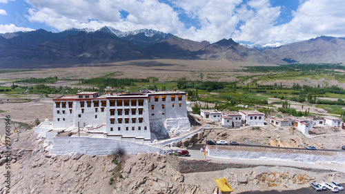 Stakna Monastery or Stakna Gompa is a Buddhist monastery of the Drugpa sect in Stakna, Leh district, Ladakh, northern India, 21 or 25 kilometres from Leh on the left bank of the Indus River. photo