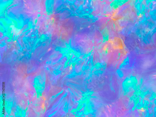 Opal gemstone background. Trendy template for holiday designs, invitation, card, wedding, save the date. Vector