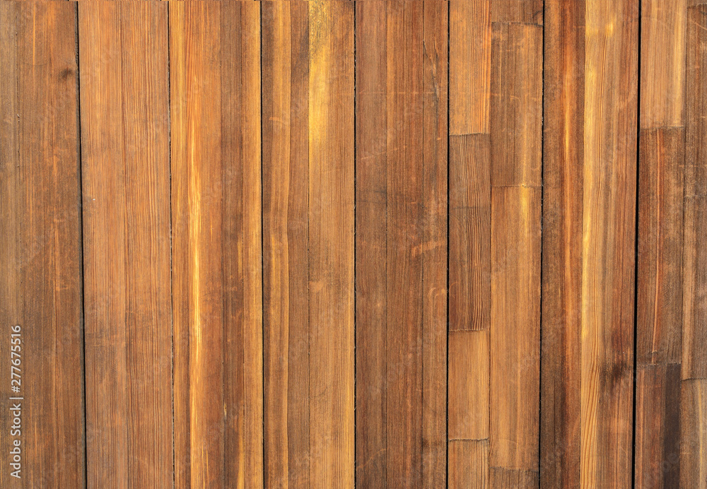 Fototapeta premium Old wood board fence texture for bacground