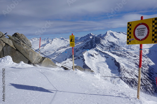 ski lift in alps