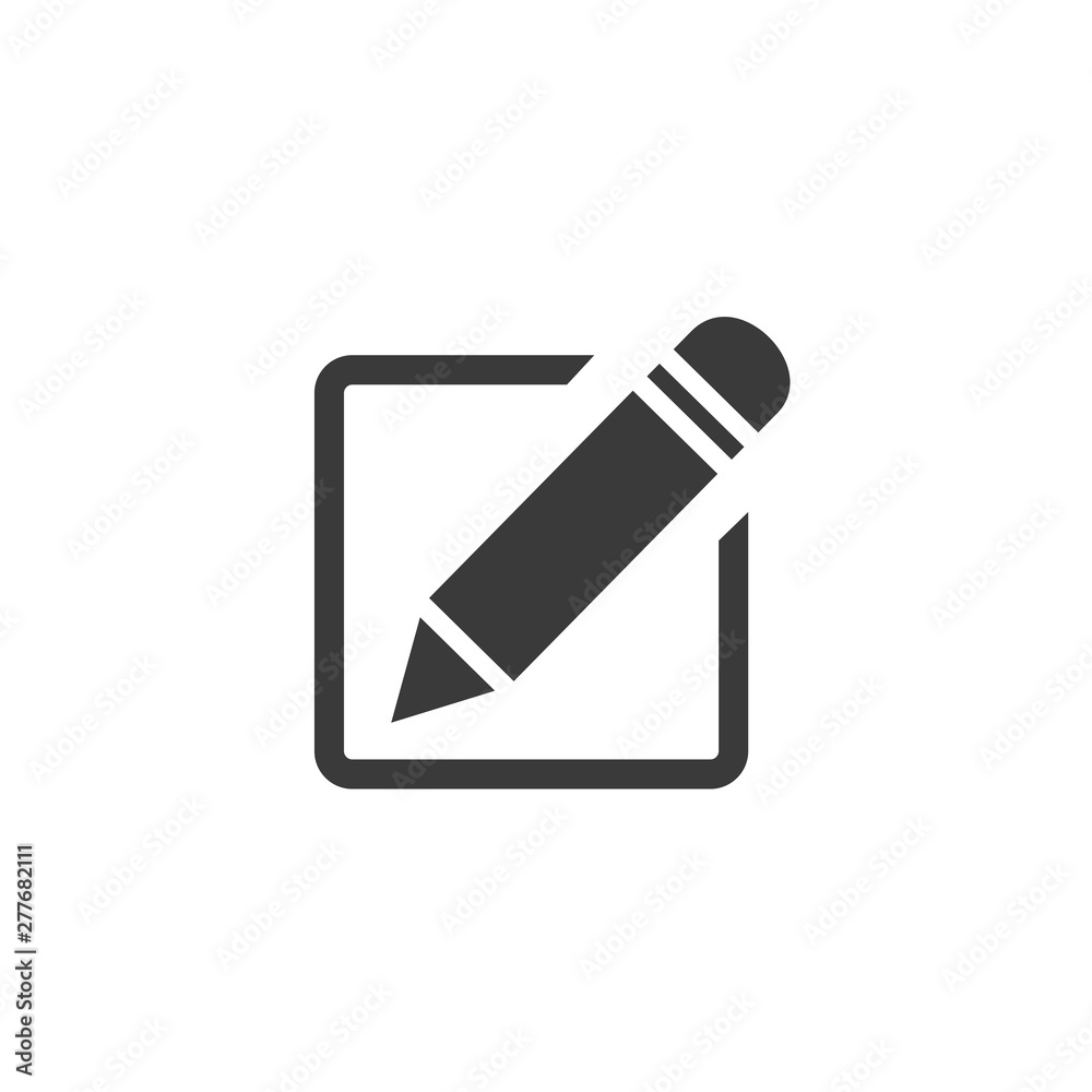 Edit icon template black color editable. Edit symbol vector sign isolated on white background. Simple pictogram vector illustration for graphic and web design. Edit icon template black color editable. Edit symbol vector sign isolated on white background. Simple pictogram vector illustration for graphic and web design.