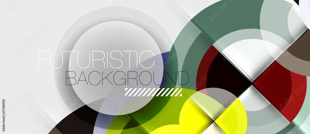 Circular geometrical design template Circular geometrical design template