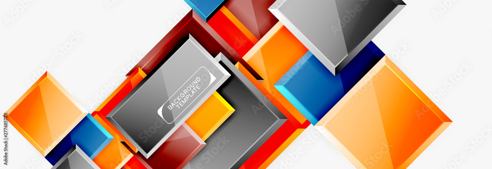 Minimal square banner abstract background Minimal square banner abstract background