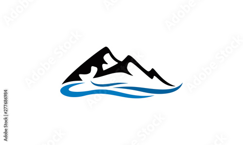 island mountain logo