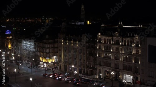 Wallpaper Mural Cidade Porto, nocturno paisagem Torontodigital.ca