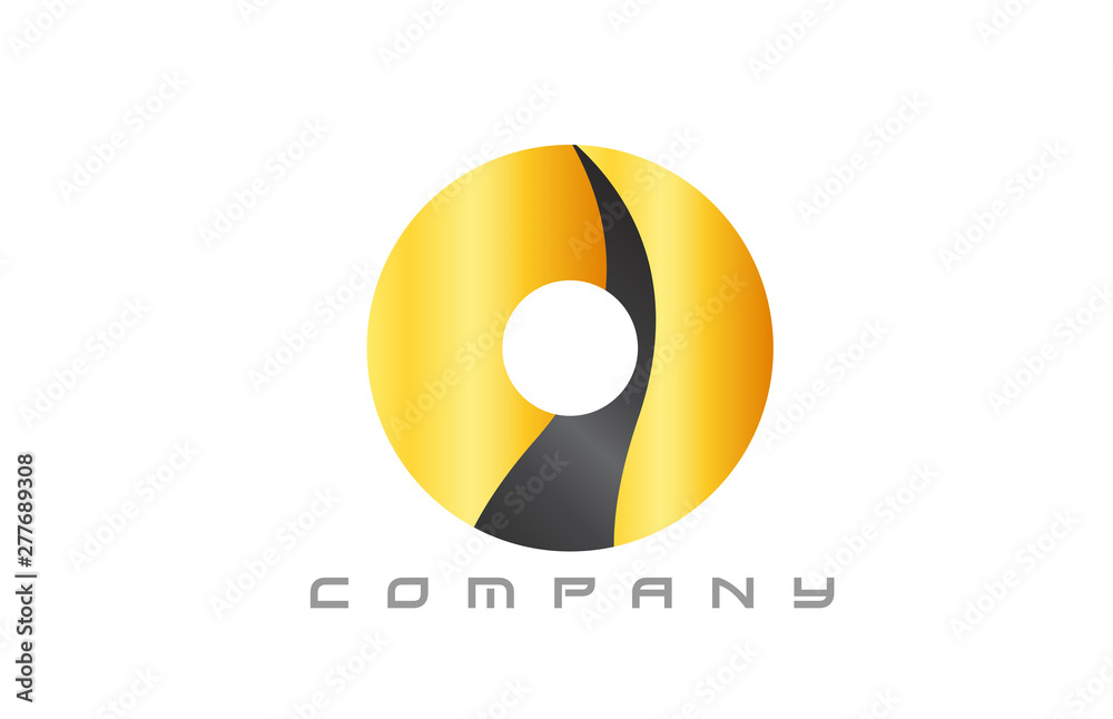 0 zero yellow black number logo icon design 0 zero yellow black number logo icon design