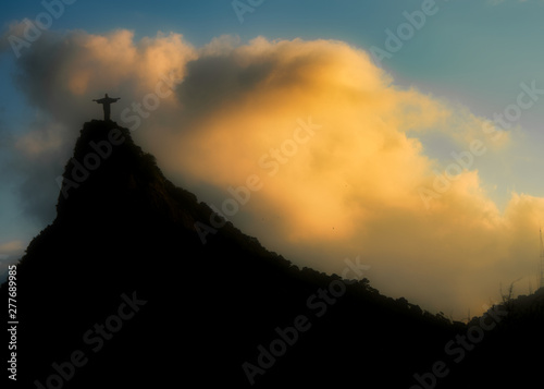 Sunset View of Christ the Redeemer