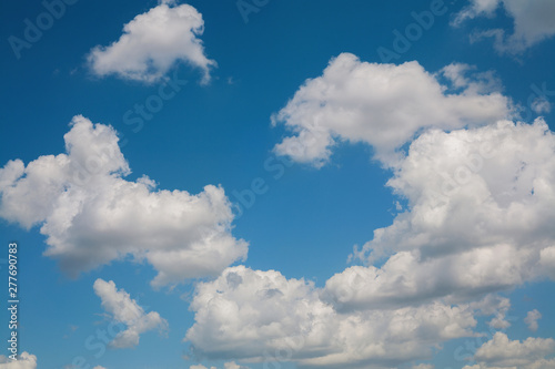 Sky with clouds