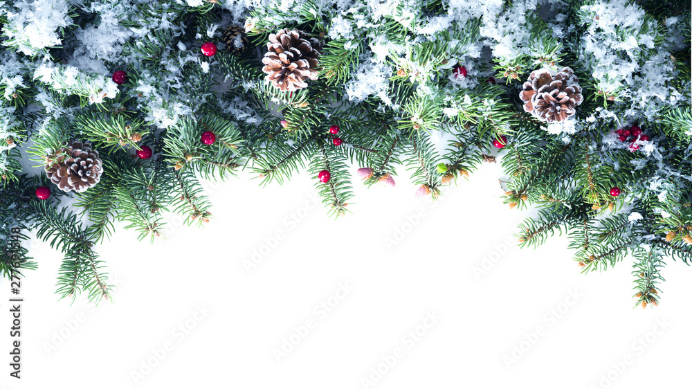 Christmas Border stock image. Image of winter, xmas, frame - 33583165