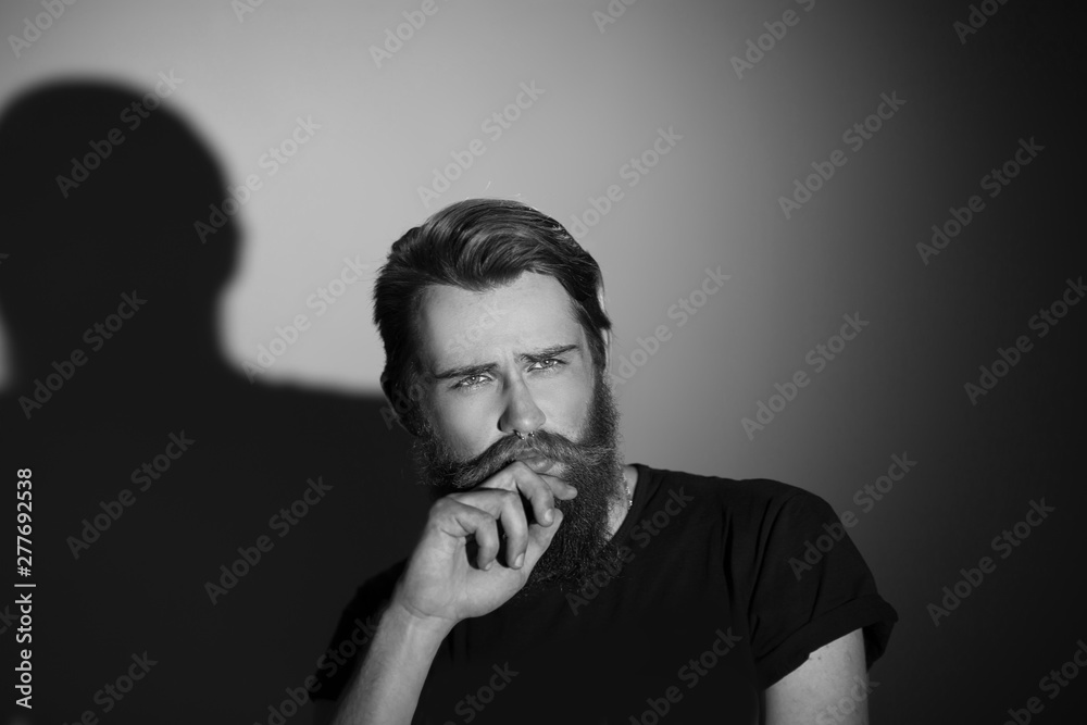 © yurolaitsalbert - close up.portrait of a thoughtful serious man © yurolaitsalbert - close up.portrait of a thoughtful serious man