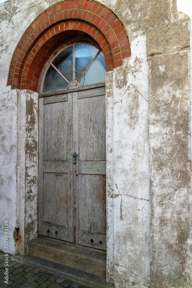 Vintage weathered door