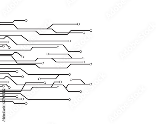 Circuit logo vector illustration