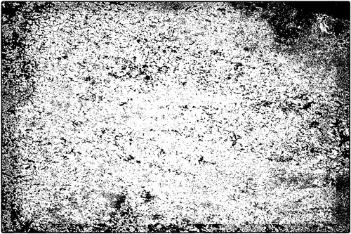 Grunge background black and white. Vector texture of scratches, chips, cracks. Monochrome gloomy pattern of the old surface.