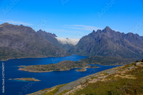 On a road trip in the Lofoten area  as well as some mountain walks