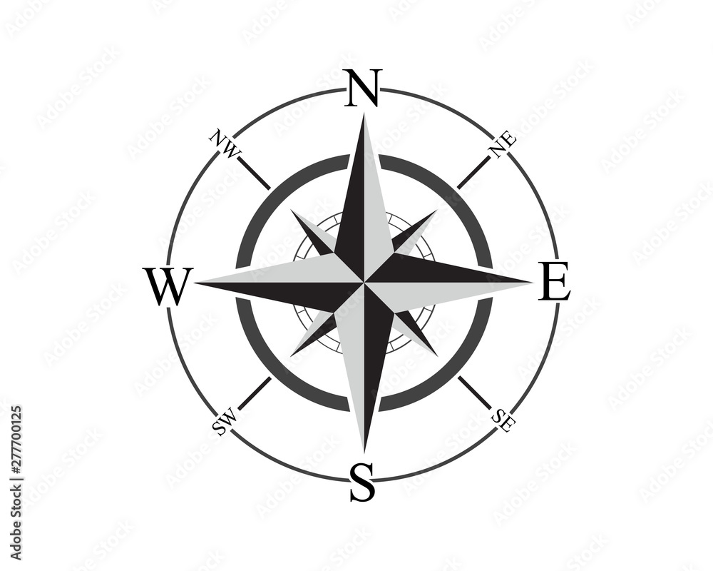 Compass Logo Template vector icon illustration