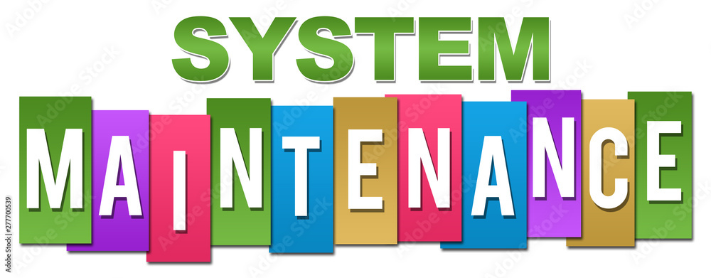 System Maintenance Professional Colorful System Maintenance Professional Colorful