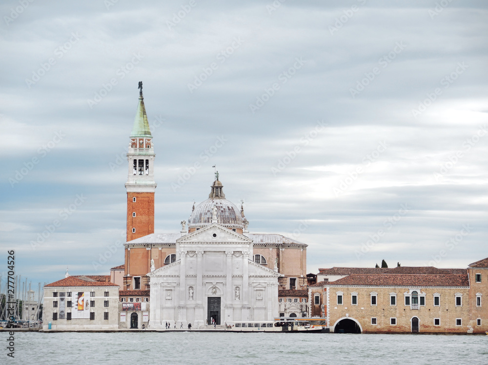 Venice, Italy - 5/30/2019 - This is a view on Chiesa del Santissimo Redentore in Venice, Italy