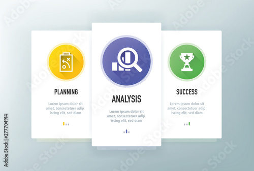 Assessment Icons for Website and mobile app onboarding screens vector template stock illustration