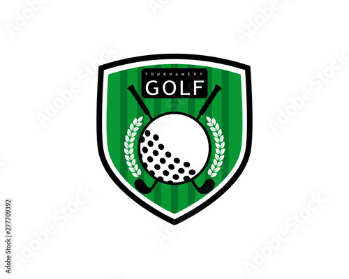 Golf Logo Template vector illustration icon