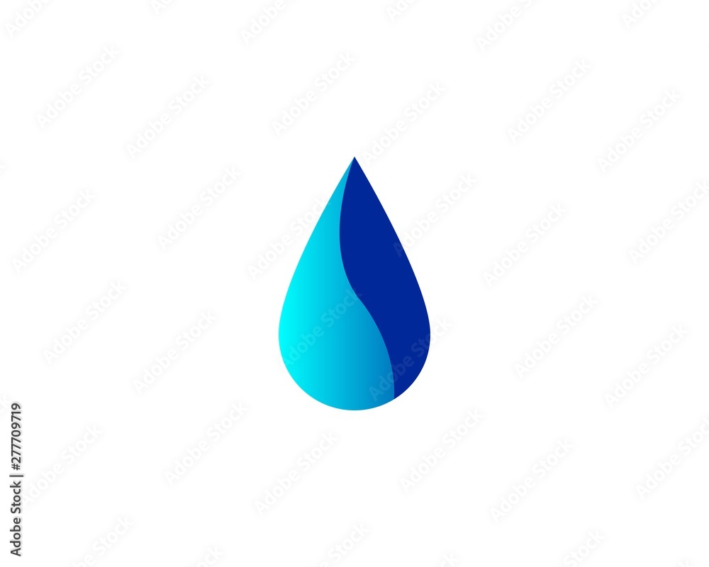 water drop Logo Template vector illustration design water drop Logo Template vector illustration design