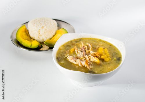 Fotografie Sopa plato típico colombiano