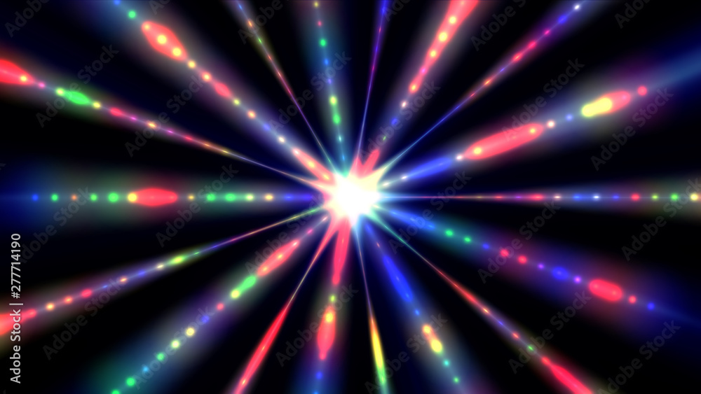 pulses star ray color abstract pulses star ray color abstract