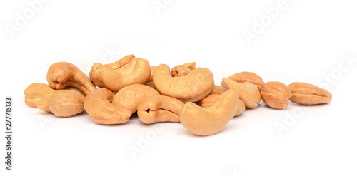 Cashews nut isolated on white background