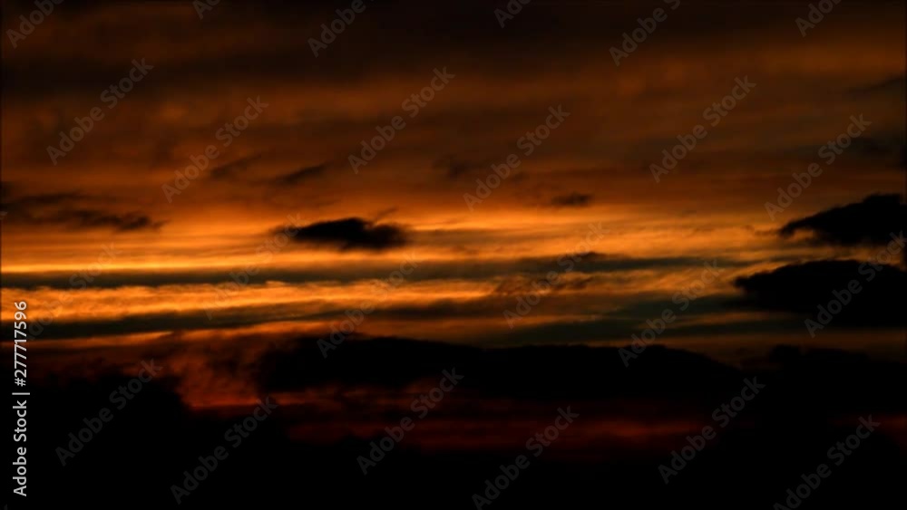 Autumnal Evening Clouds over Berlin and Brandenburg of October 20, 2016, Germany Autumnal Evening Clouds over Berlin and Brandenburg of October 20, 2016, Germany
