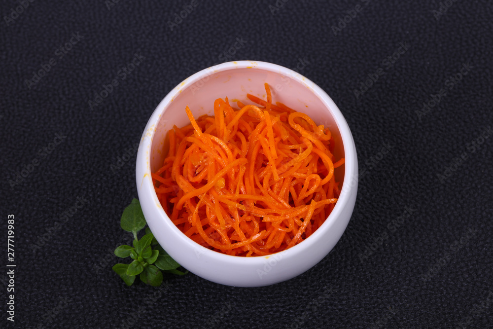Korean cattot snack salad