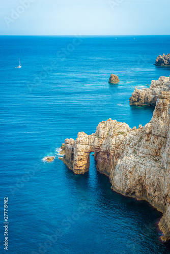 Cova de Sa Merda Cave in Minorca, Spain. photo