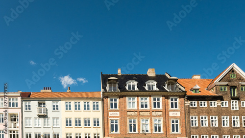 Häuser in Nyhavn, Kopenhagen, Dänemark, Skandinavien, Europa