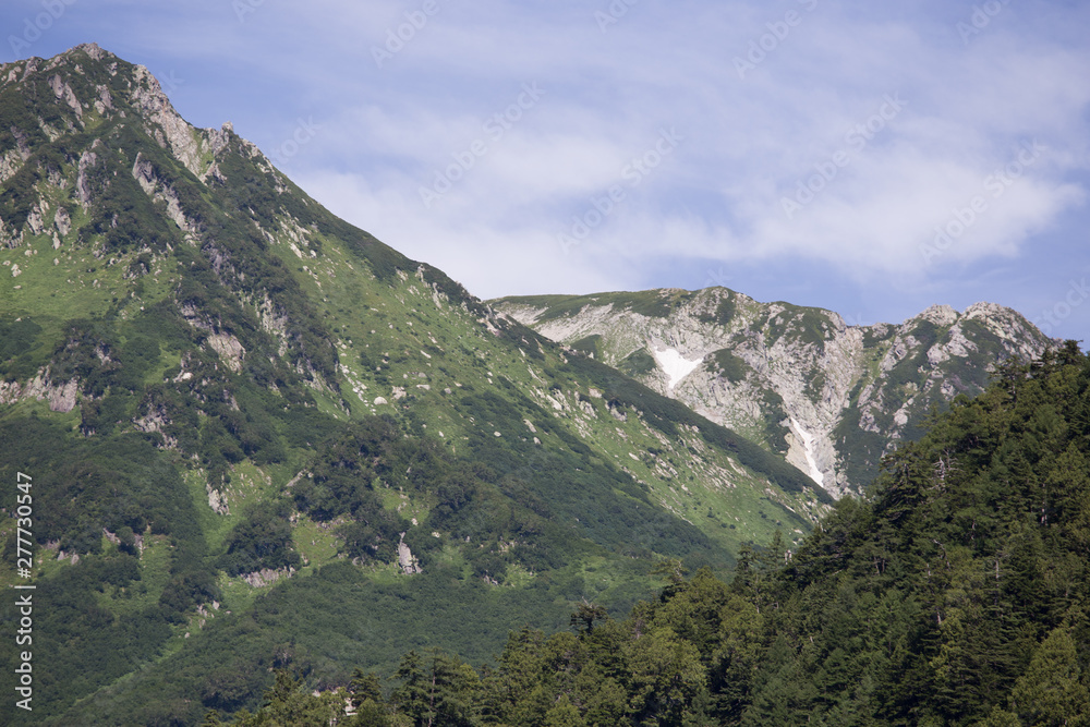 Fototapeta premium 高山 山岳 