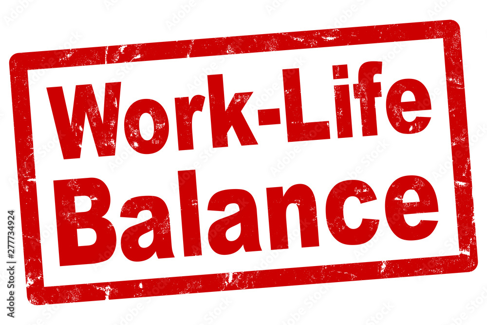 nlsb725 NewLongStampBanner nlsb - text - Work-Life-Balance: Stempel ...