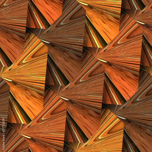 Fototapeta Naklejka Na Ścianę i Meble -   3D render seamless art pattern background tile