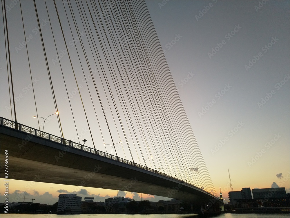 bridge at night bridge at night